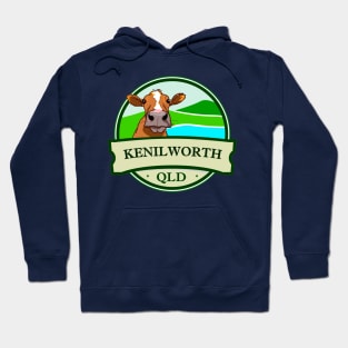 Kenilworth town Queensland Australia with dairy cow Hoodie